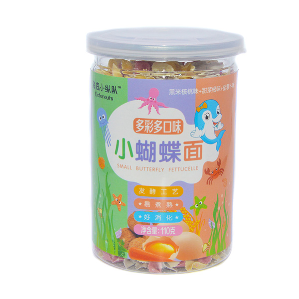 海底小縱隊(duì)小蝴蝶面多彩多口味新品罐裝
