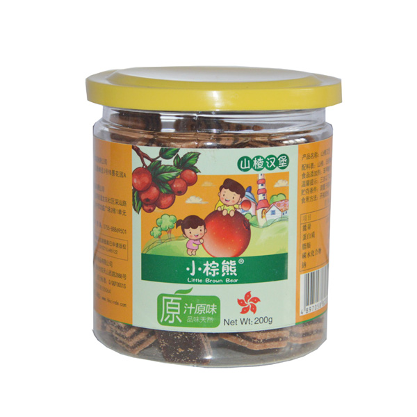 小棕熊山楂漢堡易拉罐