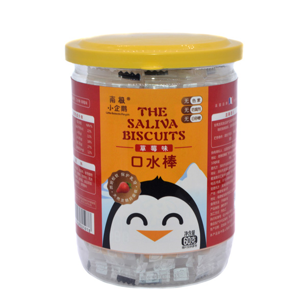 南極小企鵝口水棒草莓味