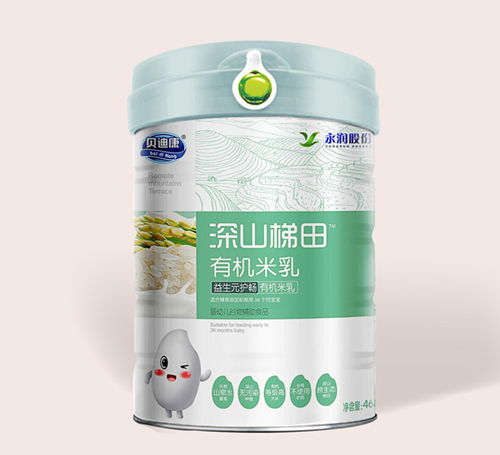 貝迪康深山梯田有機(jī)米乳-益生元護(hù)暢配方