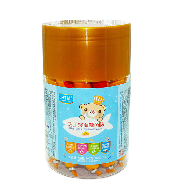 小棕熊芝士深海鱈魚(yú)腸高蓋