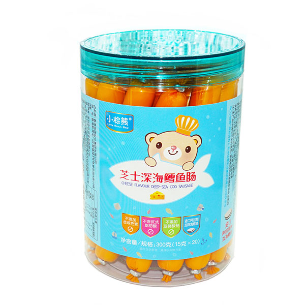 小棕熊芝士深海鱈魚(yú)腸