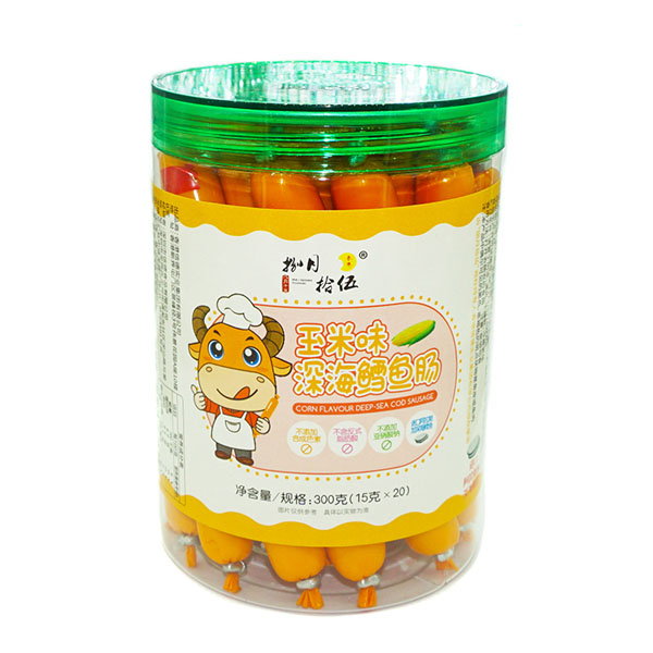 捌月拾伍玉米味深海鱈魚(yú)腸