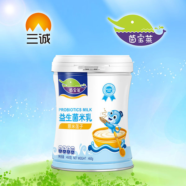 茵寶萊薏米蓮子益生菌米乳罐裝