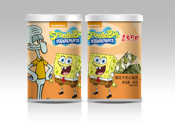 香當(dāng)可口海綿寶寶系列-南瓜子夾心海苔桶裝.jpg 香當(dāng)可口海綿寶寶系列-南瓜子夾心海苔桶裝.jpg