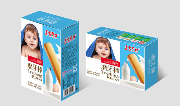 香當可口磨牙棒-高鈣味盒裝