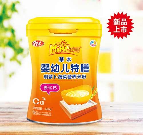 咪可草本胡蘿卜蔬菜營養(yǎng)米粉(強化鈣)