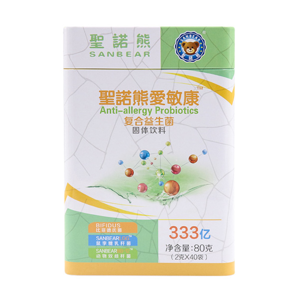 圣諾熊愛(ài)敏康復(fù)合益生菌40袋
