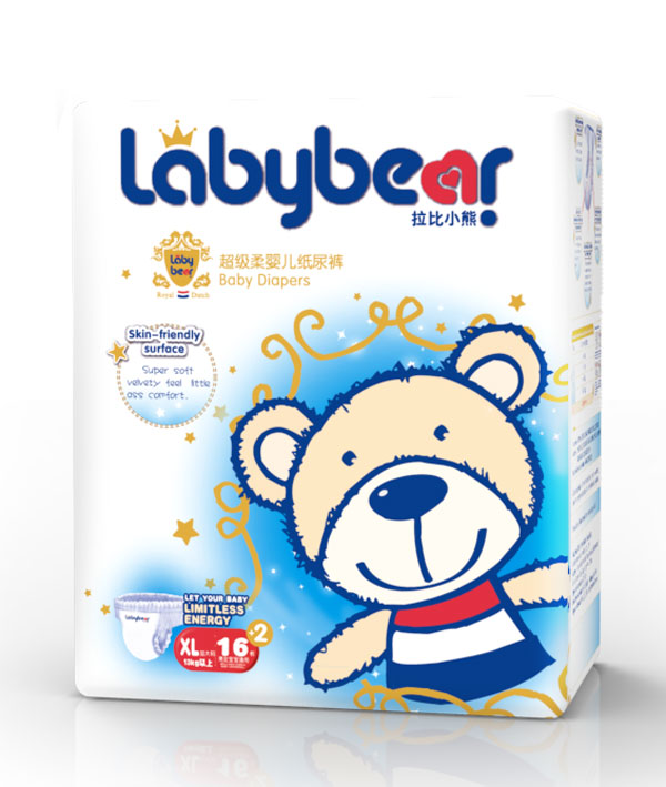 拉比小熊超級柔嬰兒紙尿褲XL18.jpg 拉比小熊超級柔嬰兒紙尿褲XL18.jpg