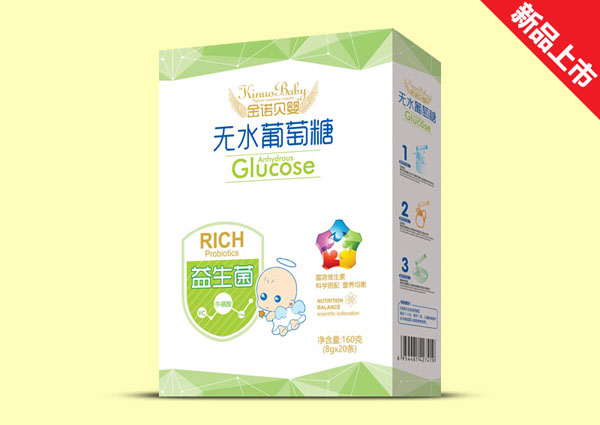 金諾貝嬰益生菌無水葡萄糖盒裝