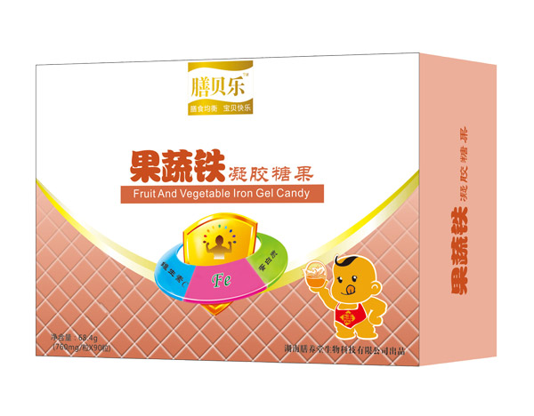膳貝樂(lè)果蔬鐵凝膠糖果