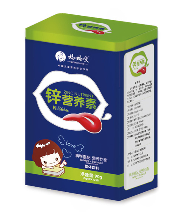媽媽愛鋅營養(yǎng)素 豎版