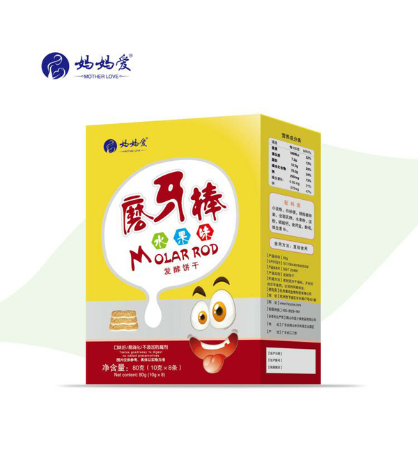 媽媽愛(ài)磨牙棒-水果味盒裝