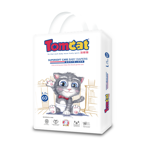 湯姆貓高效呵護嬰兒紙尿褲L60
