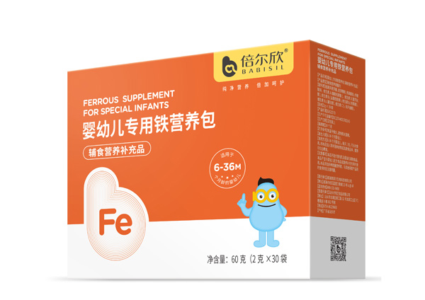 倍爾欣嬰幼兒專用鐵營(yíng)養(yǎng)包