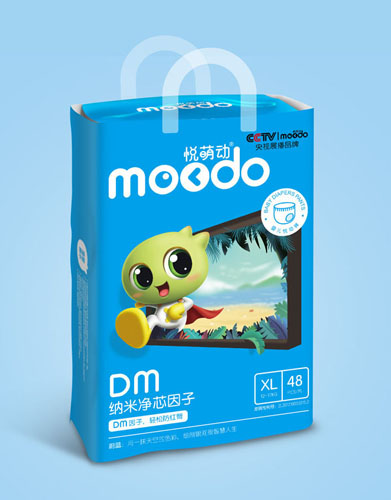 悅萌動DM納米凈芯因子嬰兒悅動褲XL48