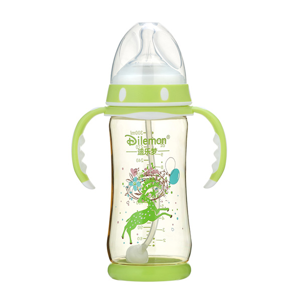 迪樂夢PPSU奶瓶300ml綠色
