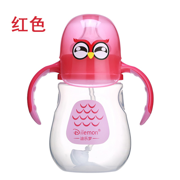 迪樂夢PP奶瓶5144紅色