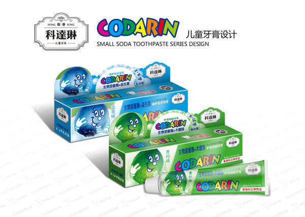 科達(dá)琳兒童牙膏