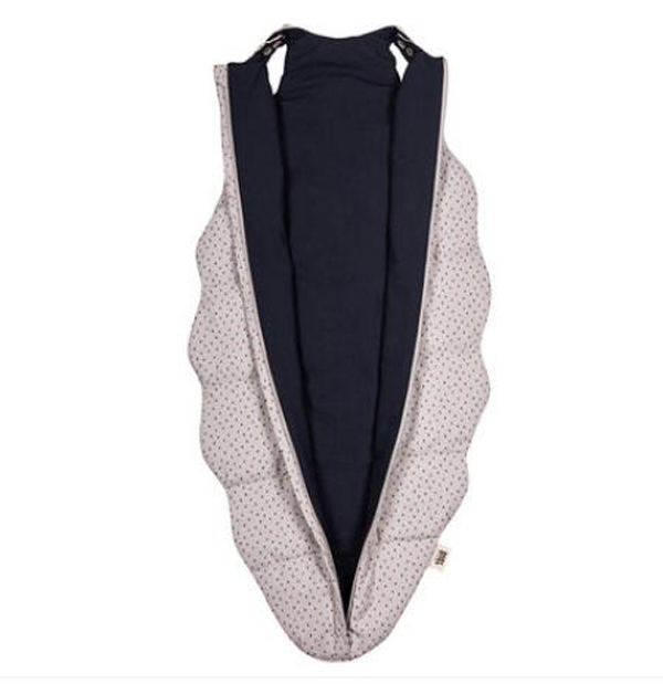 西班牙baby bites嬰兒背心式小海螺睡袋 米黃色