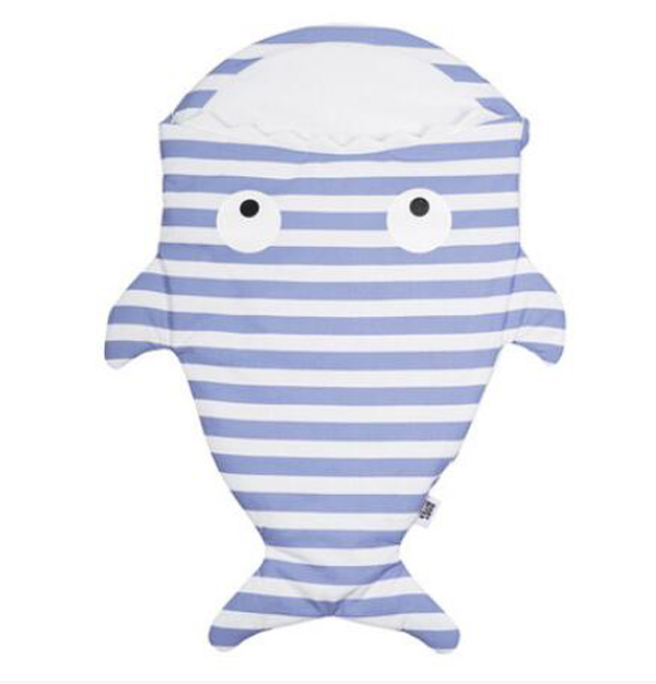 西班牙baby bites迷你小鯊魚睡袋 藍(lán)色