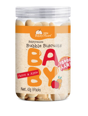 寶思加泡泡餅干-胡蘿卜蘋果