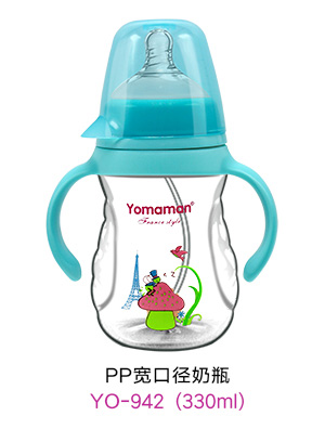 優(yōu)秀媽咪PP寬口徑奶瓶藍色330ml.jpg 優(yōu)秀媽咪PP寬口徑奶瓶藍色330ml.jpg