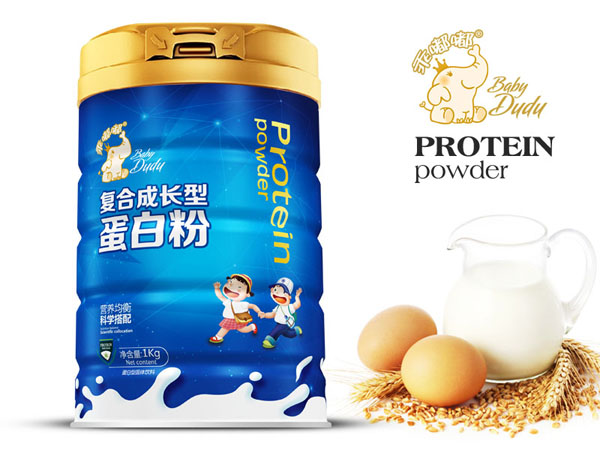 乖嘟嘟復(fù)合成長型蛋白粉1kg鐵聽