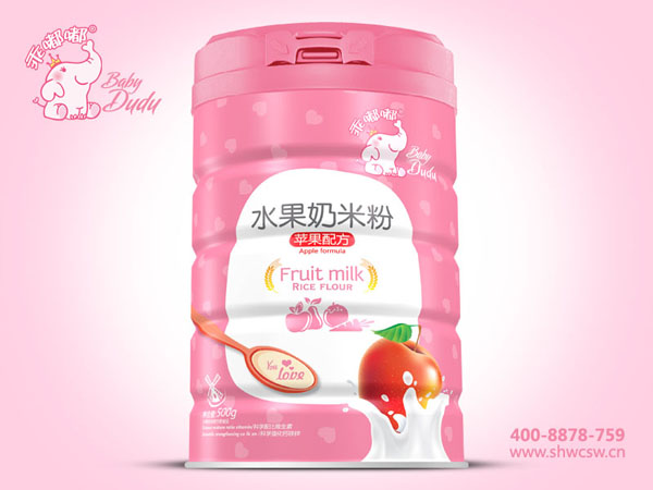 乖嘟嘟水果奶米粉-蘋(píng)果配方