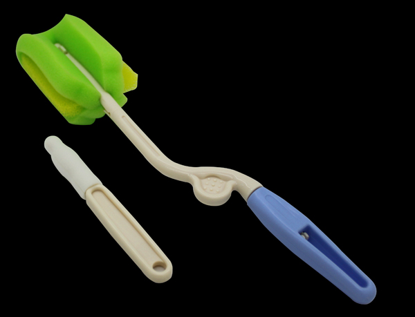 貝臣海綿360°子母旋轉(zhuǎn)奶瓶刷