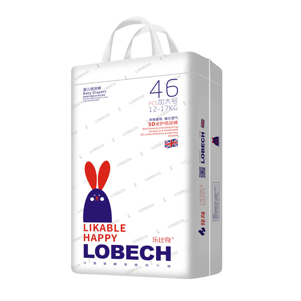 樂比奇3D全護(hù)紙尿褲加大號(hào)46