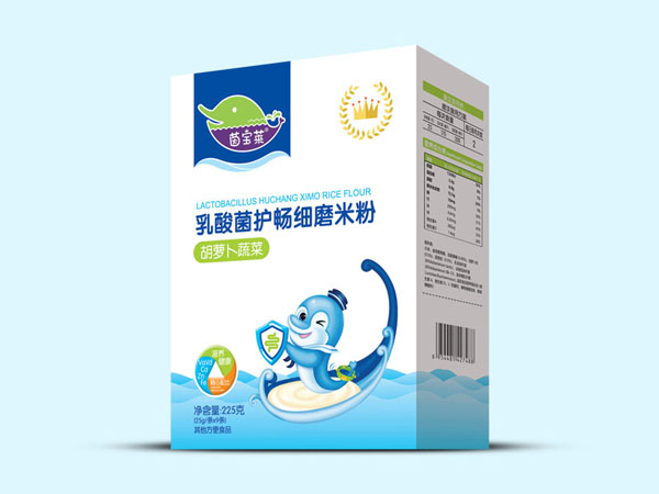 茵寶萊乳酸菌護(hù)暢細(xì)磨米粉-胡蘿卜蔬菜盒裝