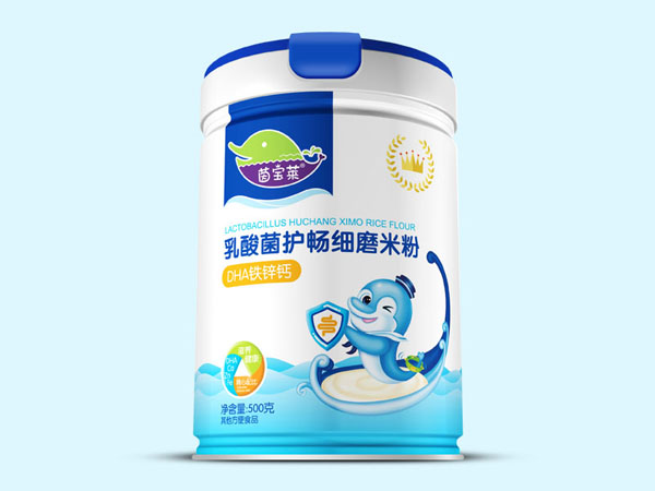 茵寶萊乳酸菌護(hù)暢細(xì)磨米粉-DHA鐵鋅鈣圓聽(tīng)