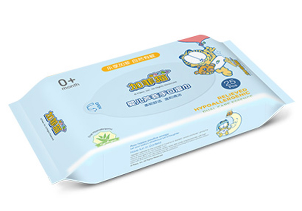 加菲貓嬰兒蘆薈手口濕巾