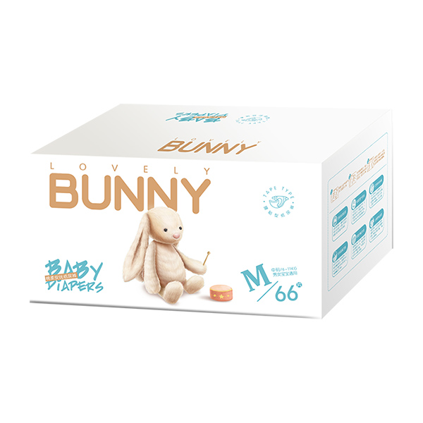 邦尼兔綿柔安撫紙尿褲M(mǎn)66