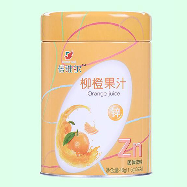 倍維爾柳橙果汁固體飲料