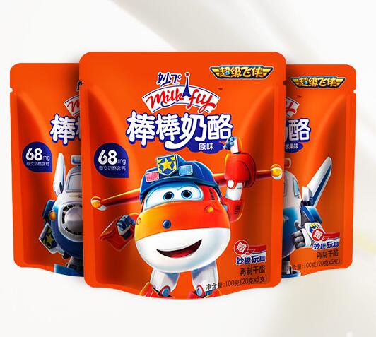 妙飛超級(jí)飛俠原味棒棒奶酪