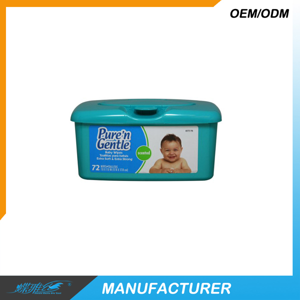 蝶雅絲72片裝無(wú)香寶寶濕巾