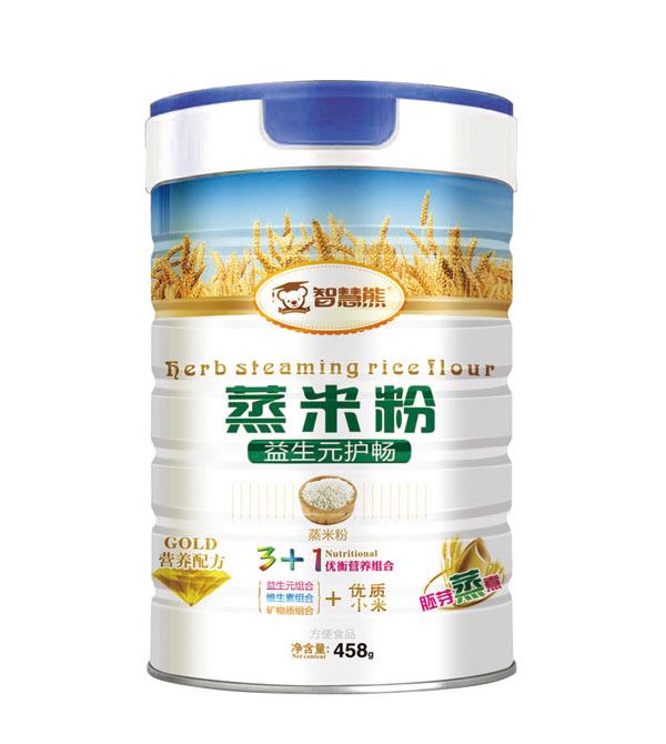 智慧熊蒸米粉-益生元護暢 聽裝