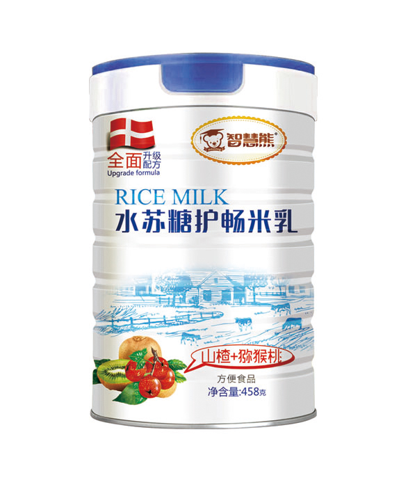 智慧熊水蘇糖護(hù)暢米乳-山楂+獼猴桃聽裝