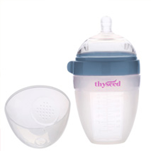 世喜寬口徑帶手柄防摔防嗆奶瓶