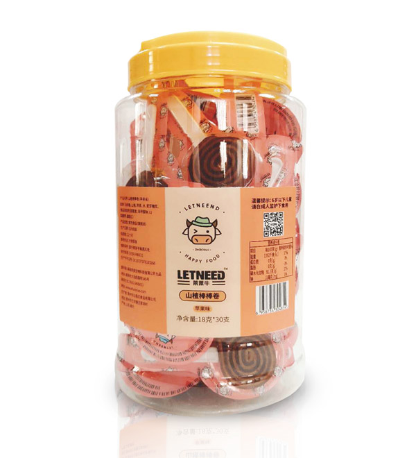 萊萊牛山楂棒棒卷(蘋(píng)果味)