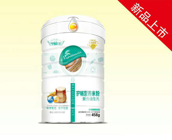 今福貝健護暢營養(yǎng)米粉-復合益生元罐裝