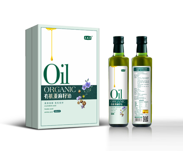 蘭花草有機(jī)亞麻籽油500ml禮盒裝