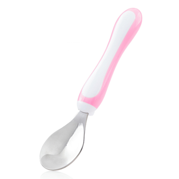 媽咪王子不銹鋼勺子 粉色