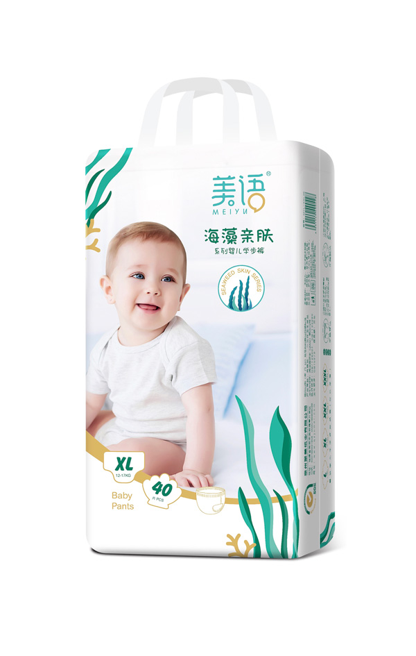 美語(yǔ)海藻親膚系列嬰兒學(xué)步褲XL40