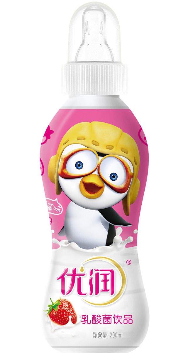 優(yōu)潤(rùn)乳酸菌飲品 瓶裝藍(lán)色