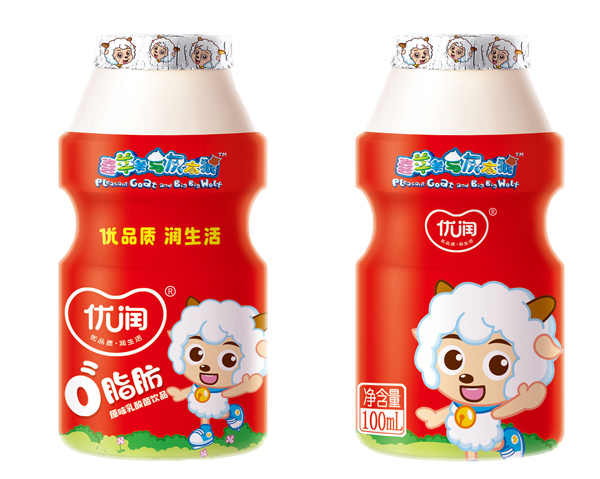 優(yōu)潤(rùn)原味乳酸菌飲品 100ml 組裝