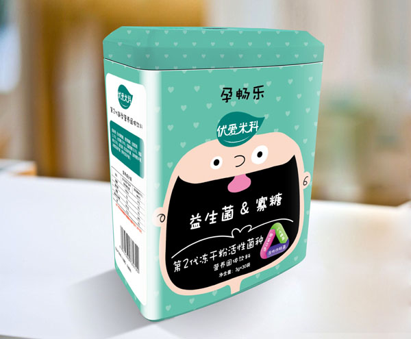 優(yōu)愛米科益生菌寡糖第2代凍干粉活性菌種營養(yǎng)固體飲料罐裝