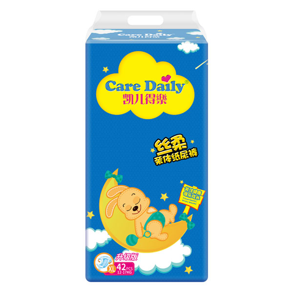 凱兒得樂(lè)絲柔親體紙尿褲XL
